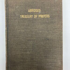 Abridged Treasury of Prayer Book Vintage 1930 Religious Concordia Publishing